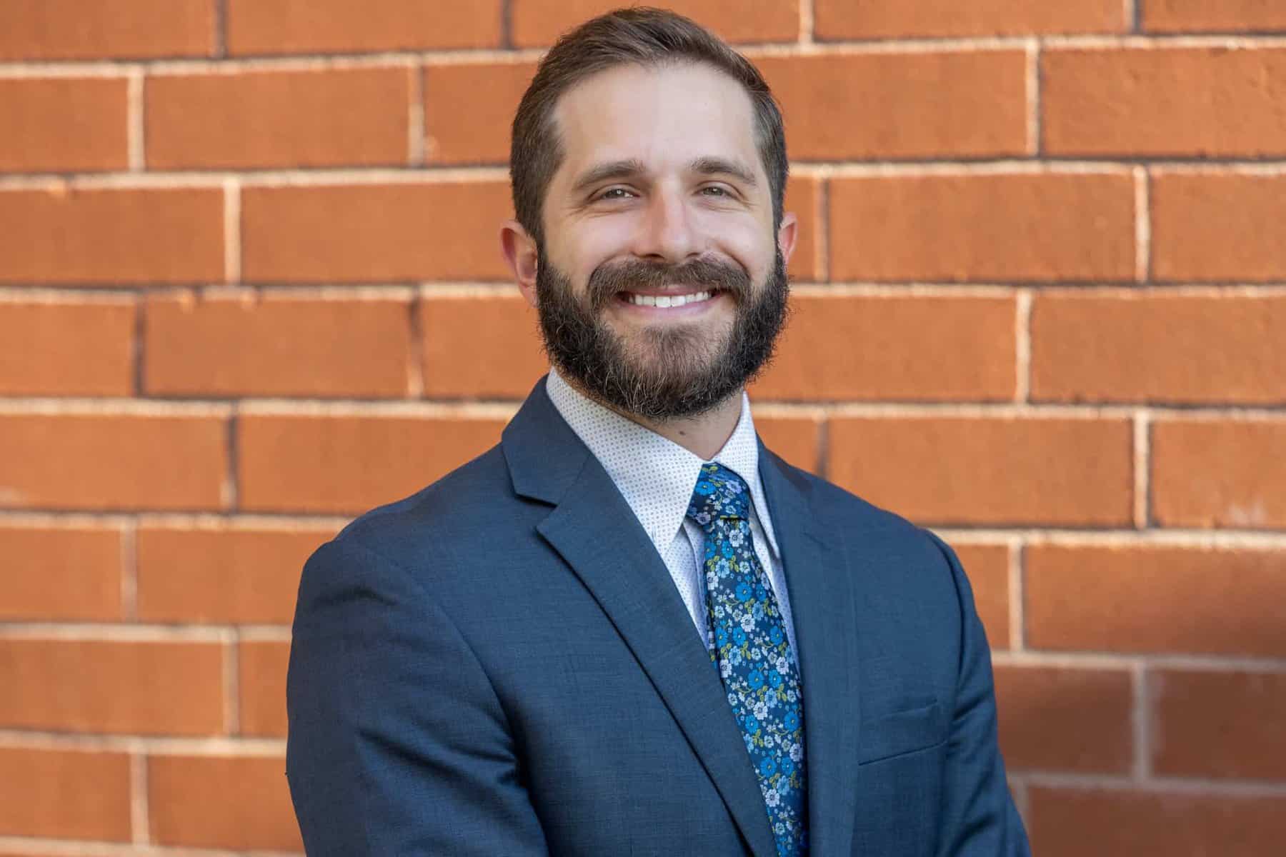 Charlotte outdoor headshot