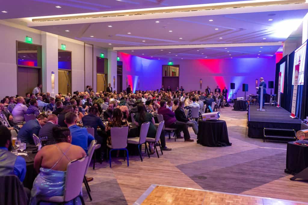 corporate event photography Valvoline recognition event